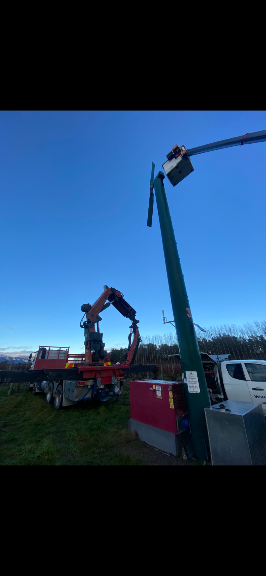 Crane installation